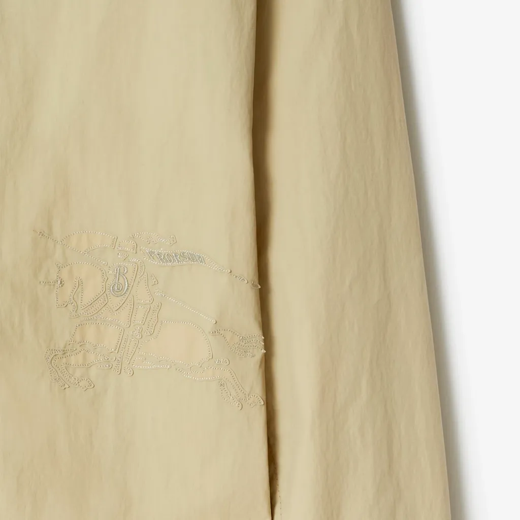 Logo-Embroidered Hooded Jacket