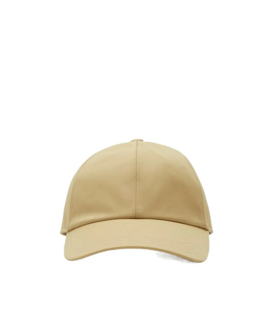 Curved-Peak Pull-On Baseball Cap