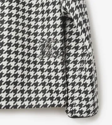 Equestrian Knight-Print Hooded Jacket