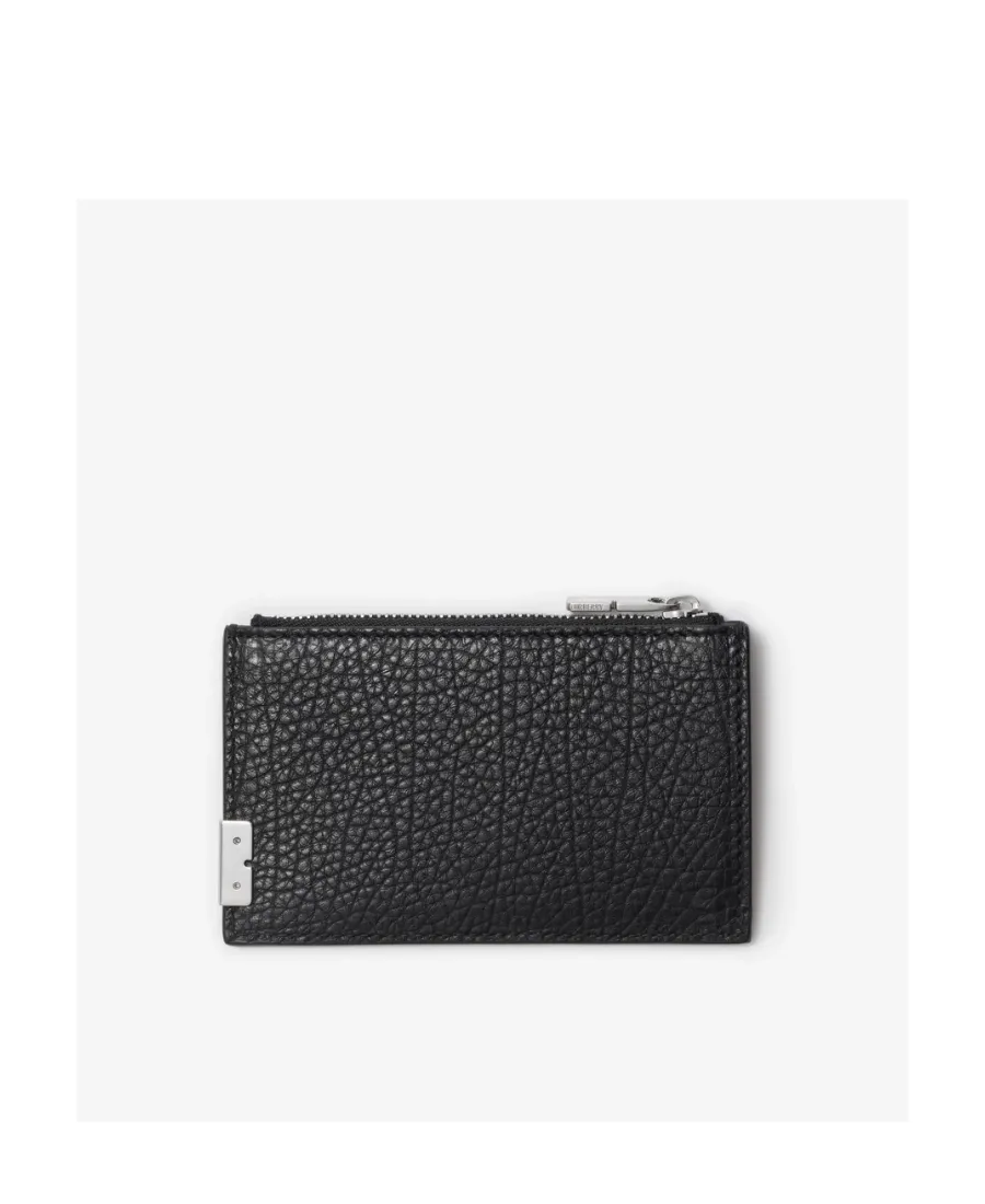 Logo-Engraved Zipped Wallet