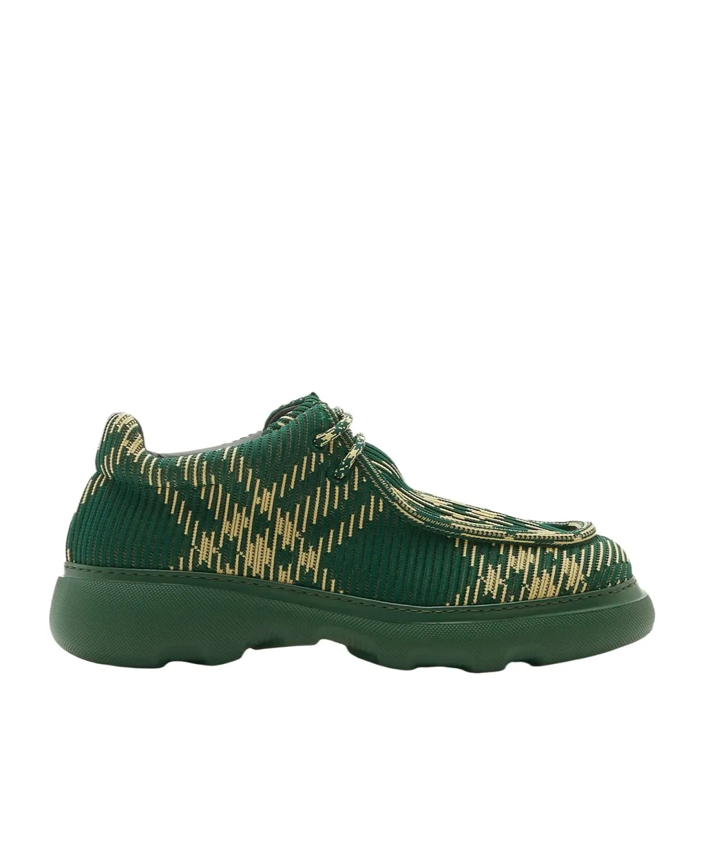 Ekd Check-Printed Lace-Up Derby Shoes