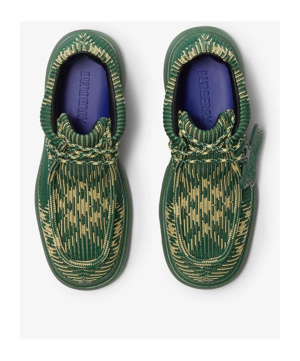 Ekd Check-Printed Lace-Up Derby Shoes