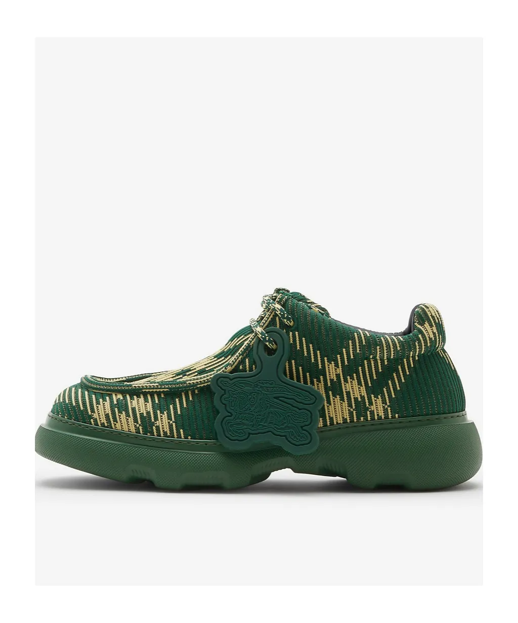 Ekd Check-Printed Lace-Up Derby Shoes