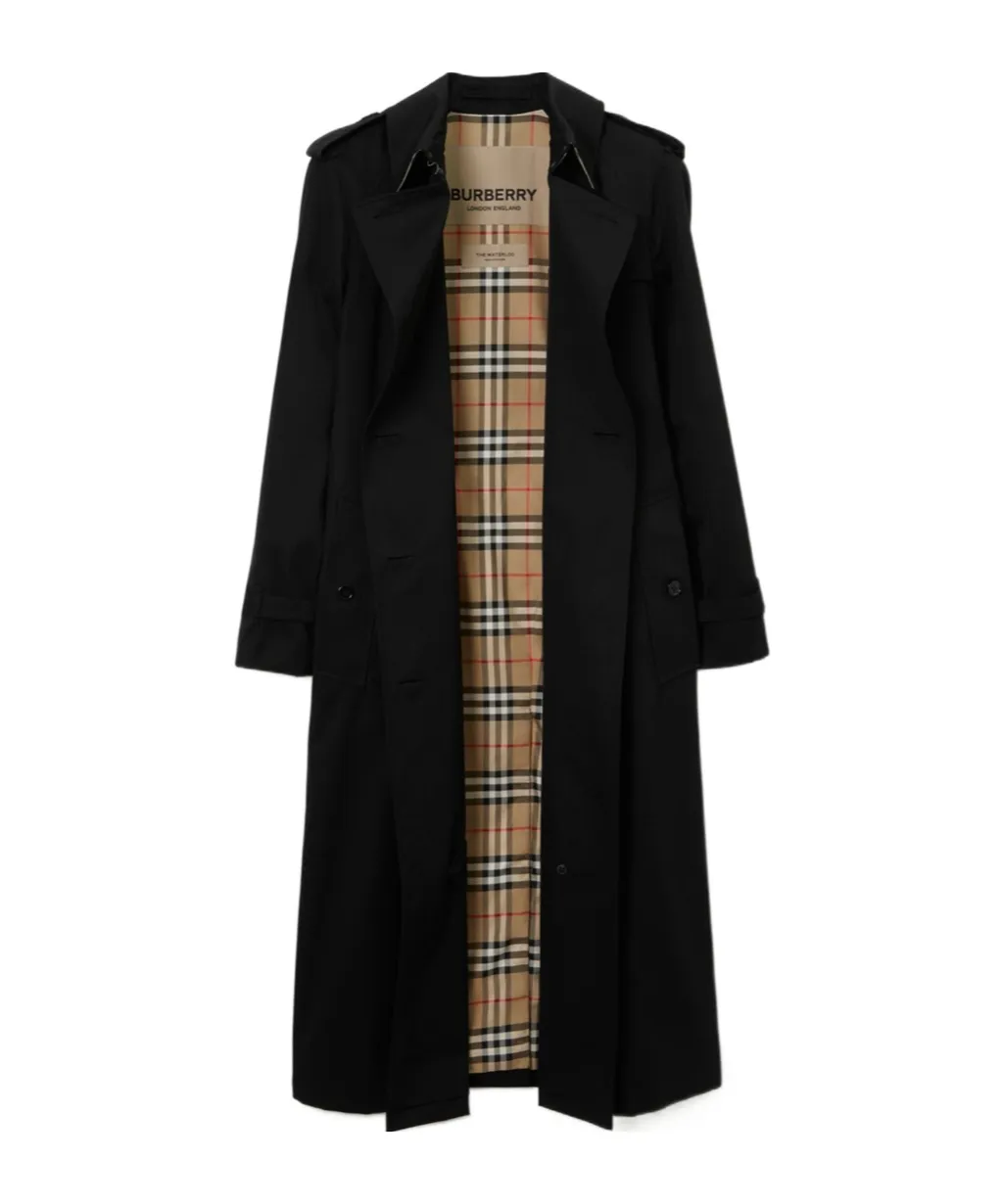 Double Breasted Belted Trench Coat