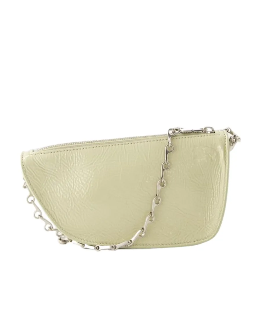Asymmetric Chain-Linked Crossbody Bag