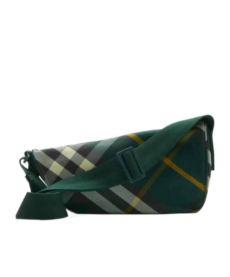 Shield Checked Crossbody Bag