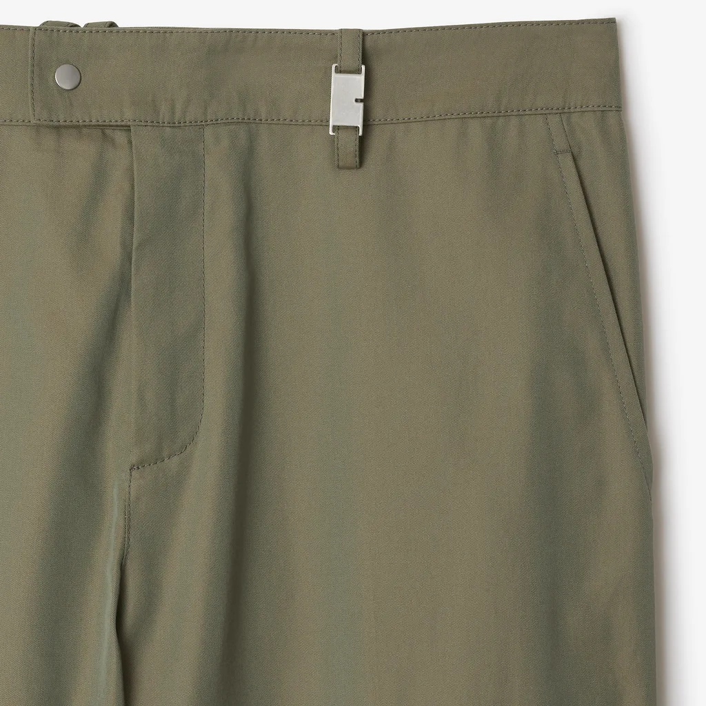 Mid Rise Straight-Leg Trousers