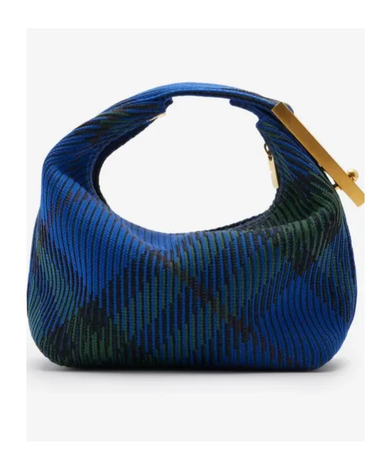 Peg Checked Tote Bag