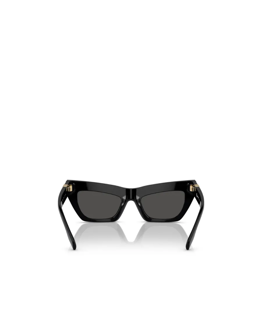 Geometric Frame Logo Sunglasses
