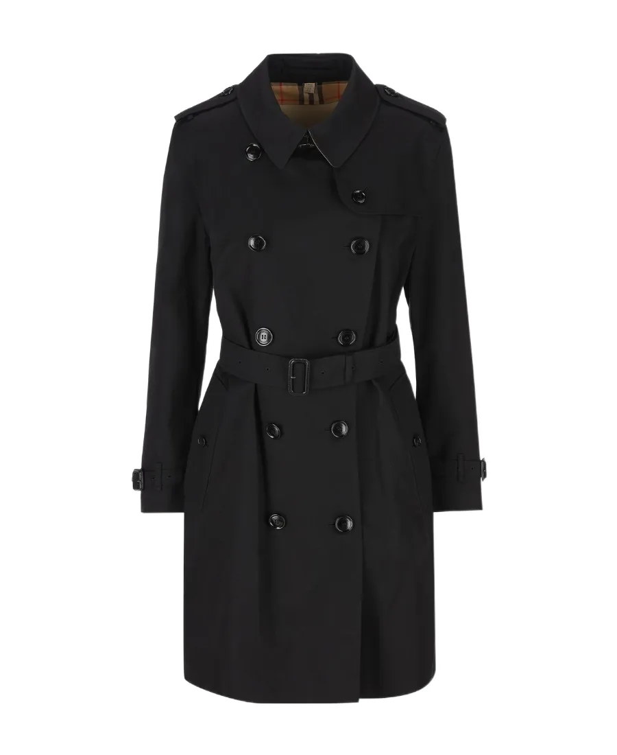 Double Breasted Belted Trench Coat