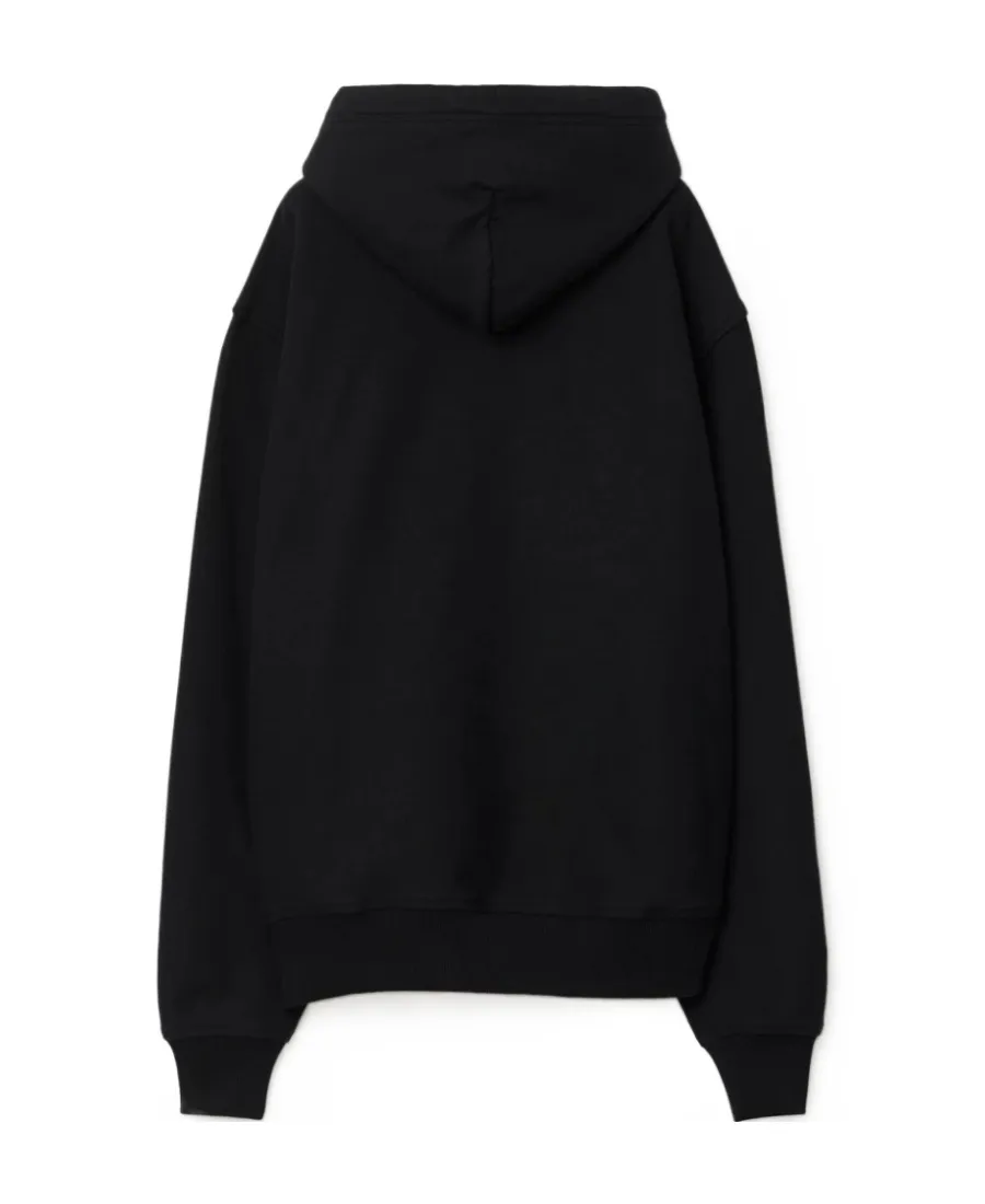 Kangaroo-Pouched Drawstring Hoodie