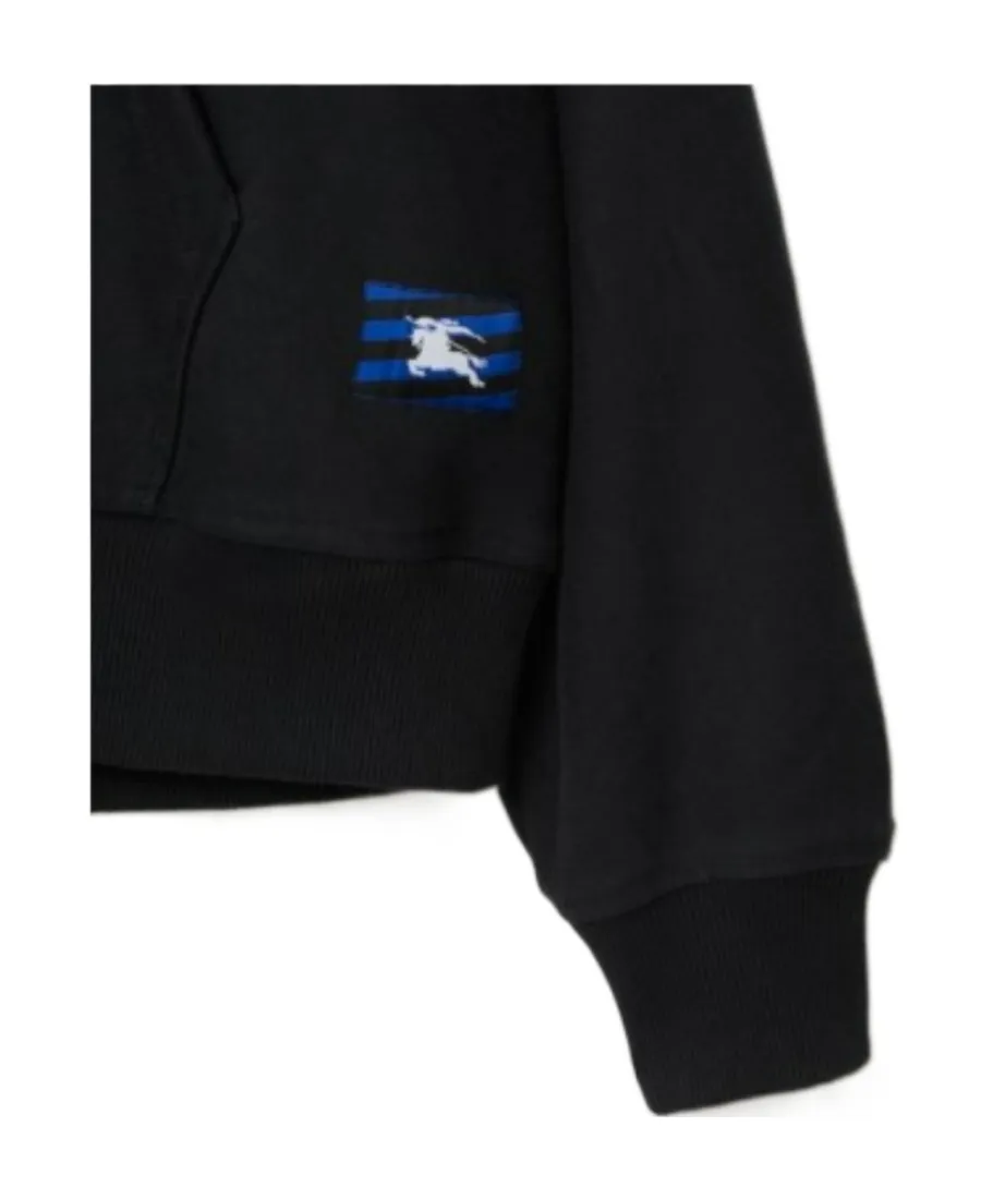 Kangaroo-Pouched Drawstring Hoodie
