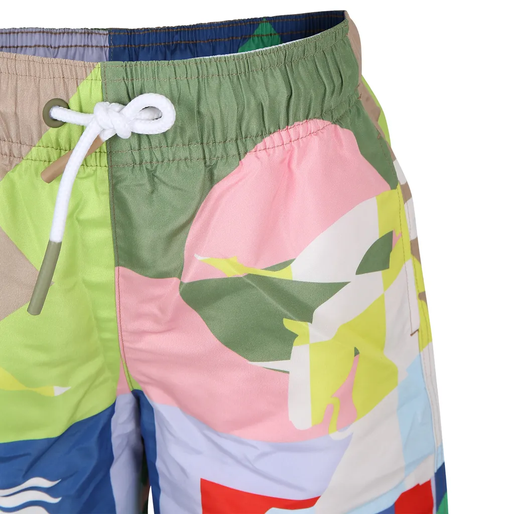 Ekd Printed Swim Shorts