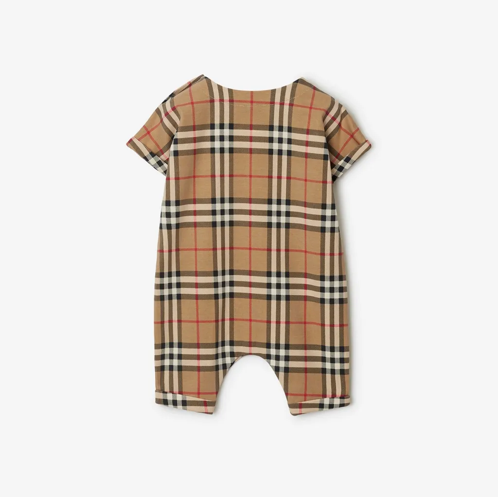 Checked Babygrow