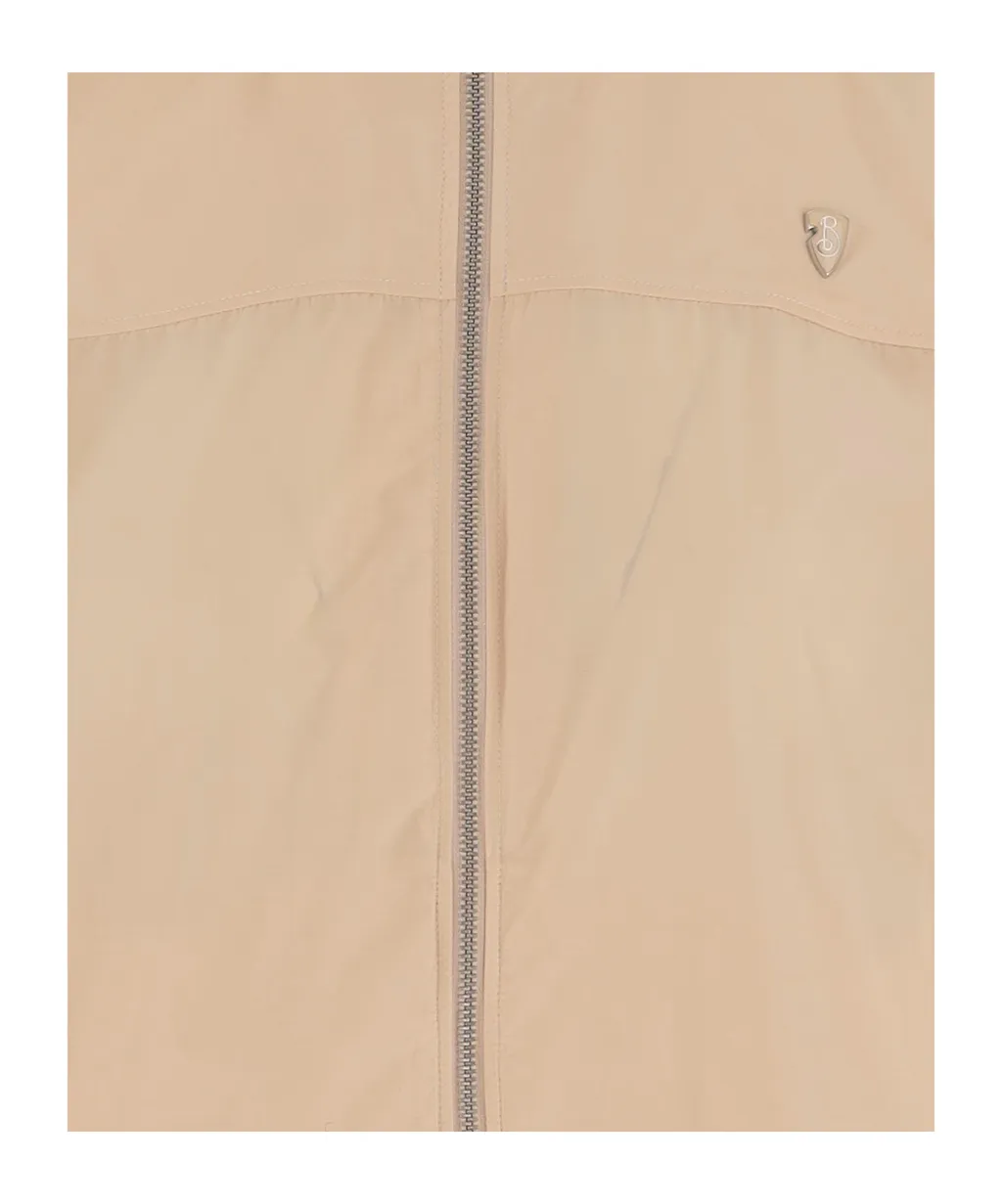 Logo Plaque Zipped Jacket