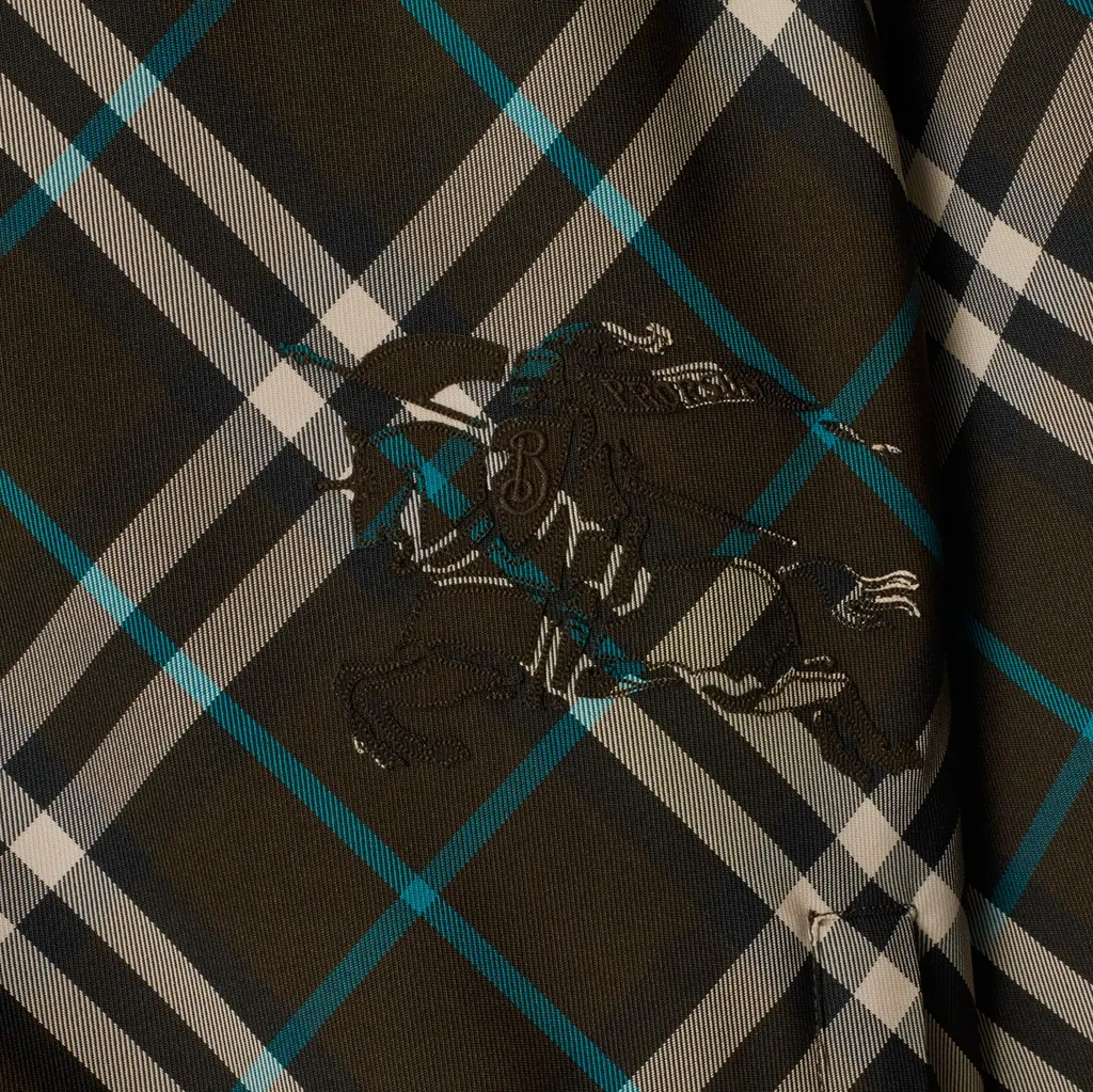 Vintage-Check Reversible Jacket