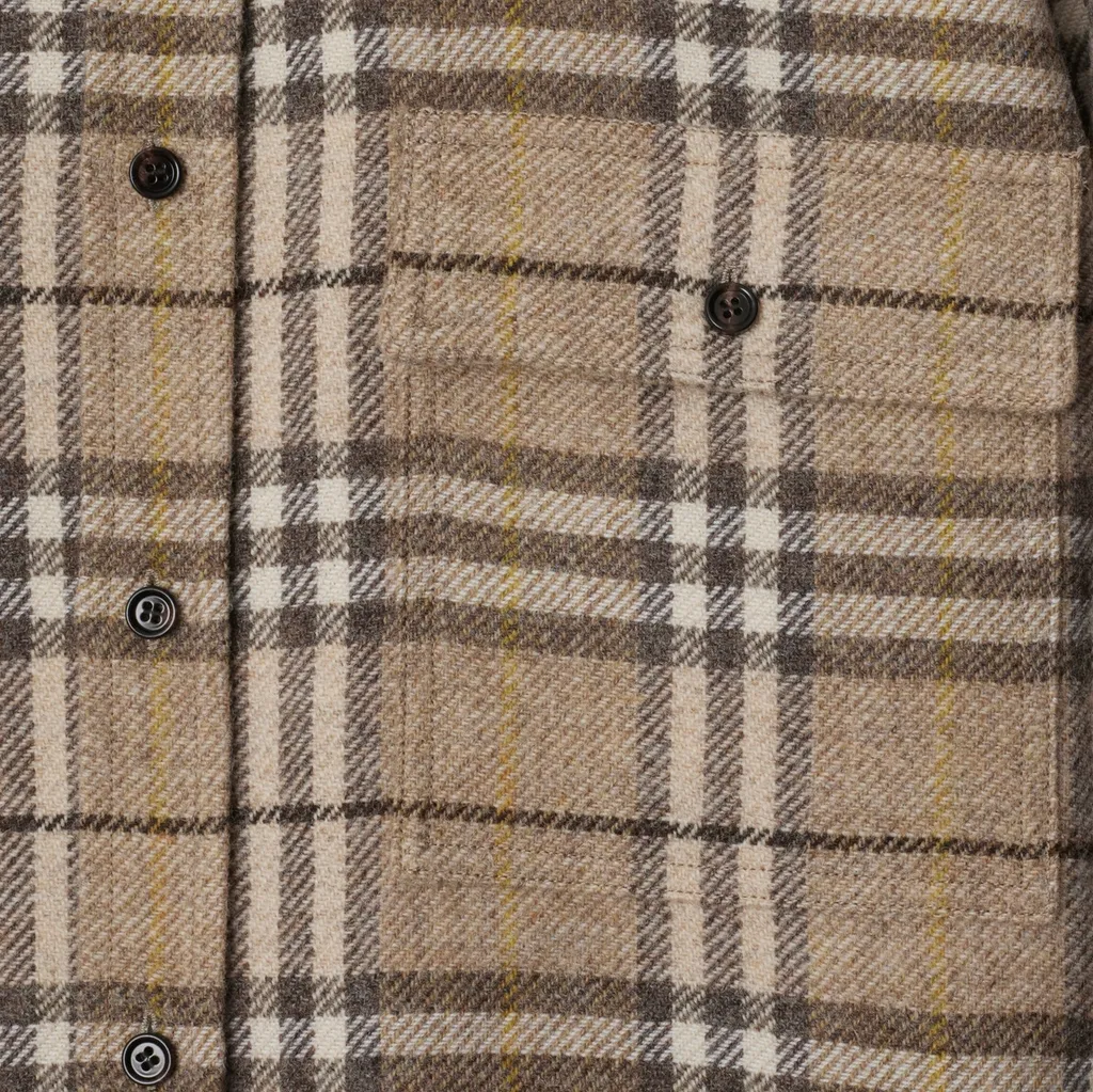 Long Sleeved Checked Shirt