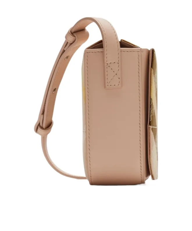 Snip Checked Small Crossbody Bag