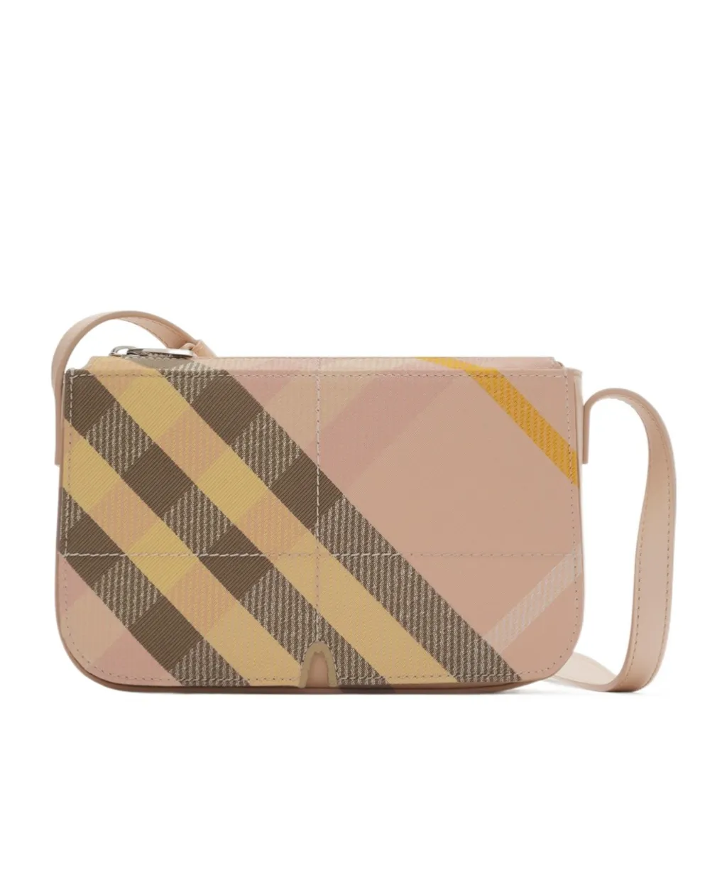 Snip Checked Small Crossbody Bag