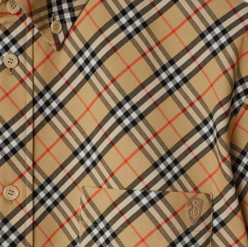 Relaxed Fit Checked Shirt