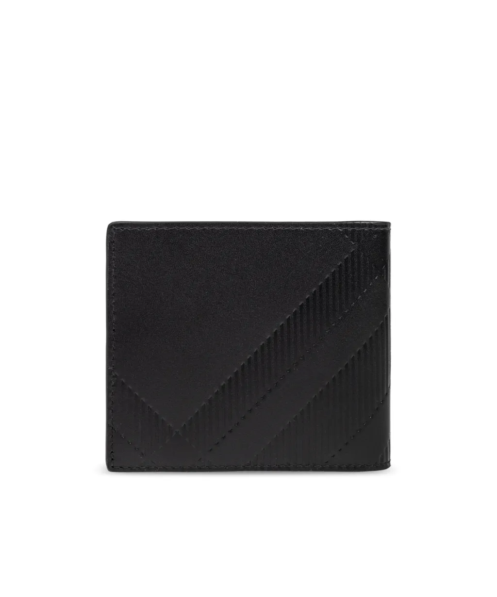 Checked Bi-Fold Wallet