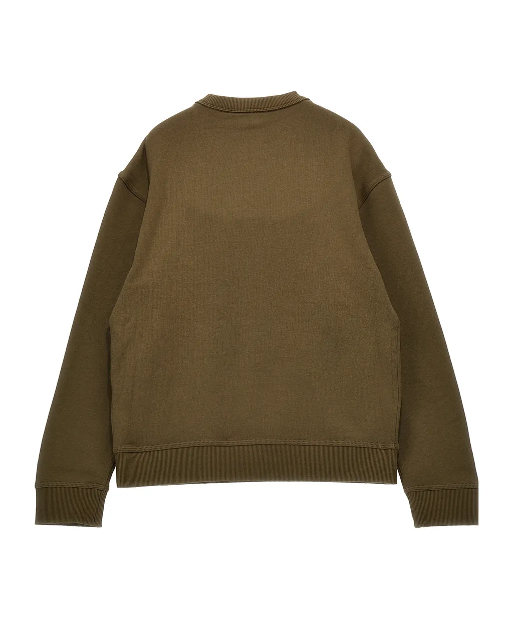Logo-Patch Crewneck Sweatshirt