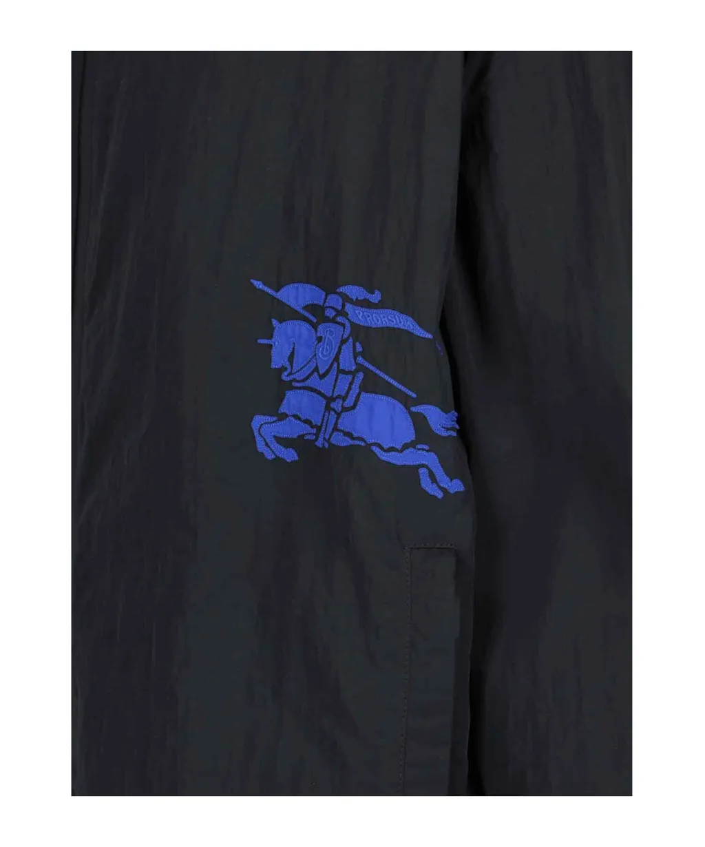 Logo Printed Zip-Up Hoodie
