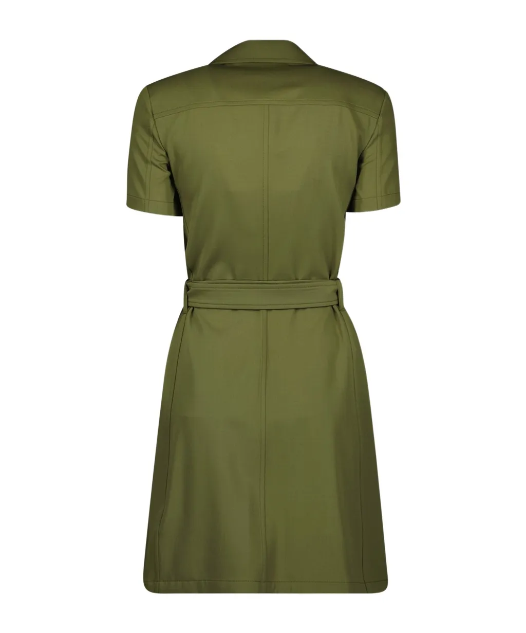 Trench-Style Dress