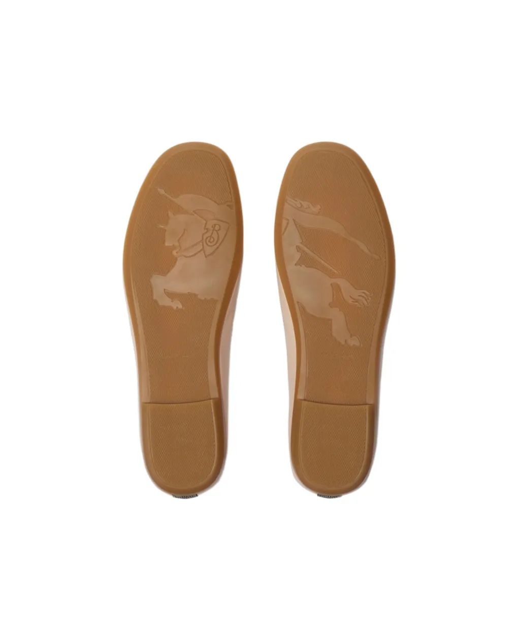 Round-Toe Slip-On Ballerina Shoes