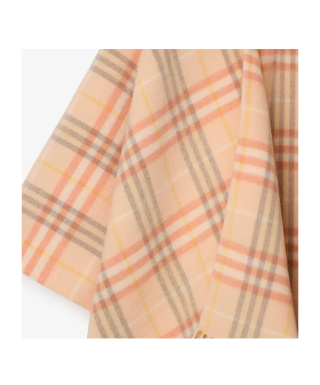 Check-Pattern Cape