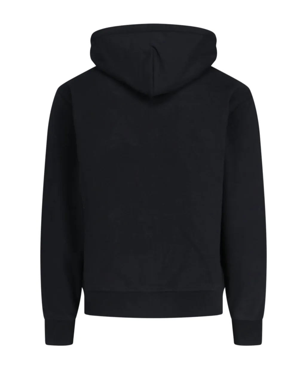 Zip-Up Drawstring Hoodie
