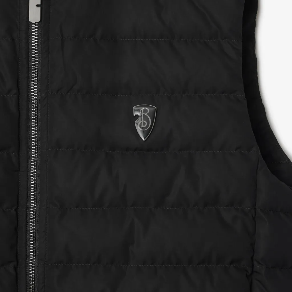 Quilted Zip-Up Down Vest