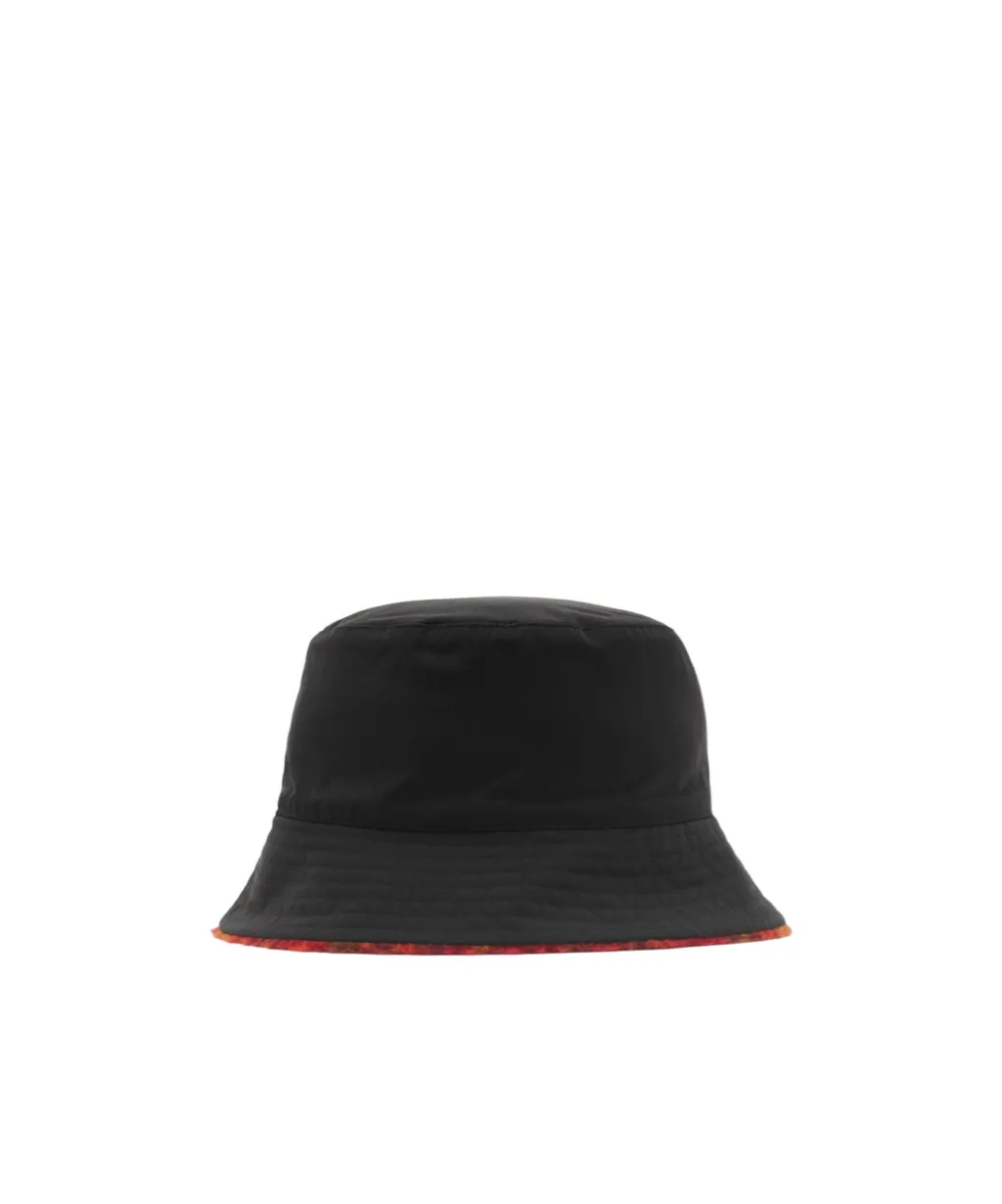Reversible Check Fleece Hat