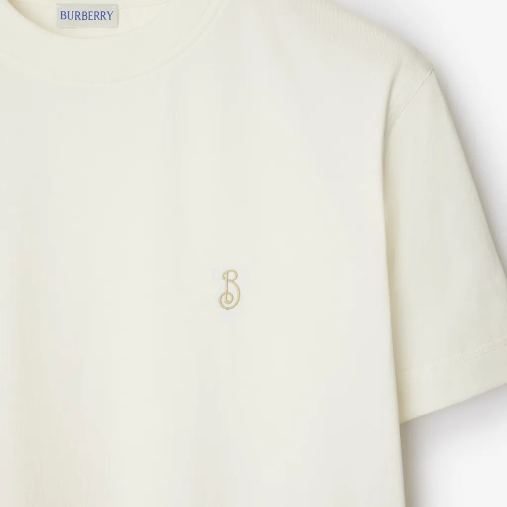 Logo Embroidered Crewneck T-Shirt