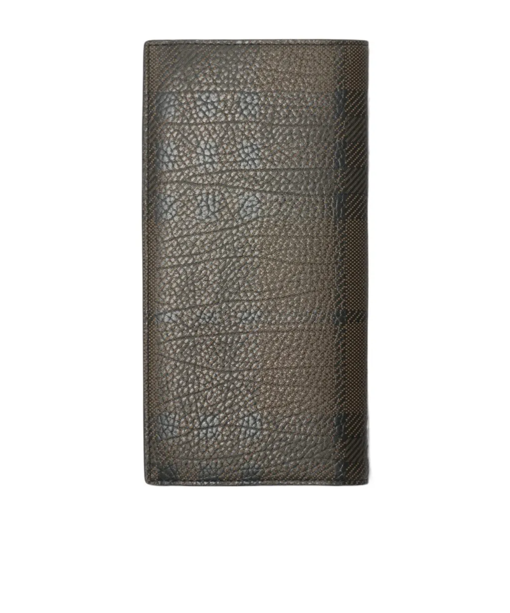 B-Shield Vintage Check Bi-Fold Wallet