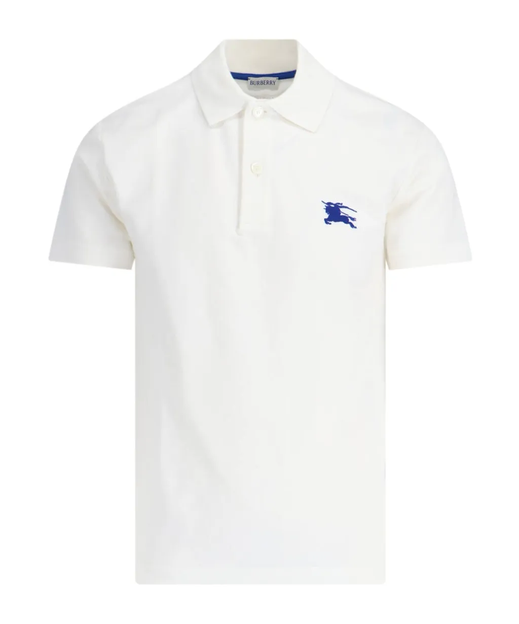 Equestrian Knight-Embroidered Polo Shirt