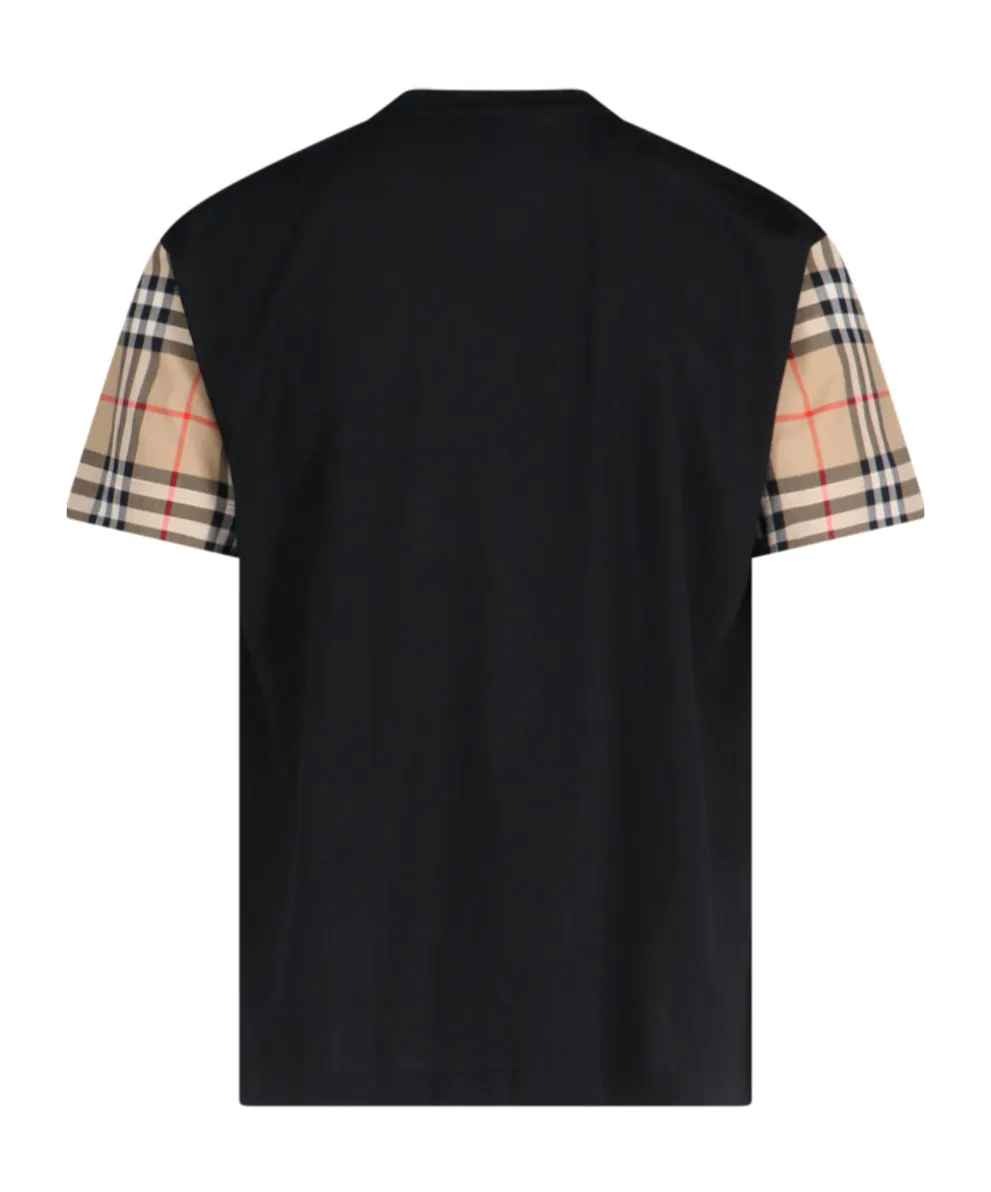 Vintage Check Oversized T-Shirt