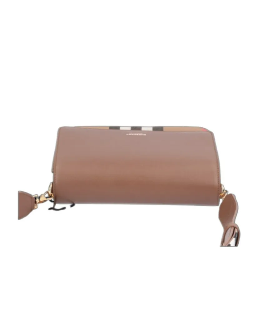 Check Crossbody Bag