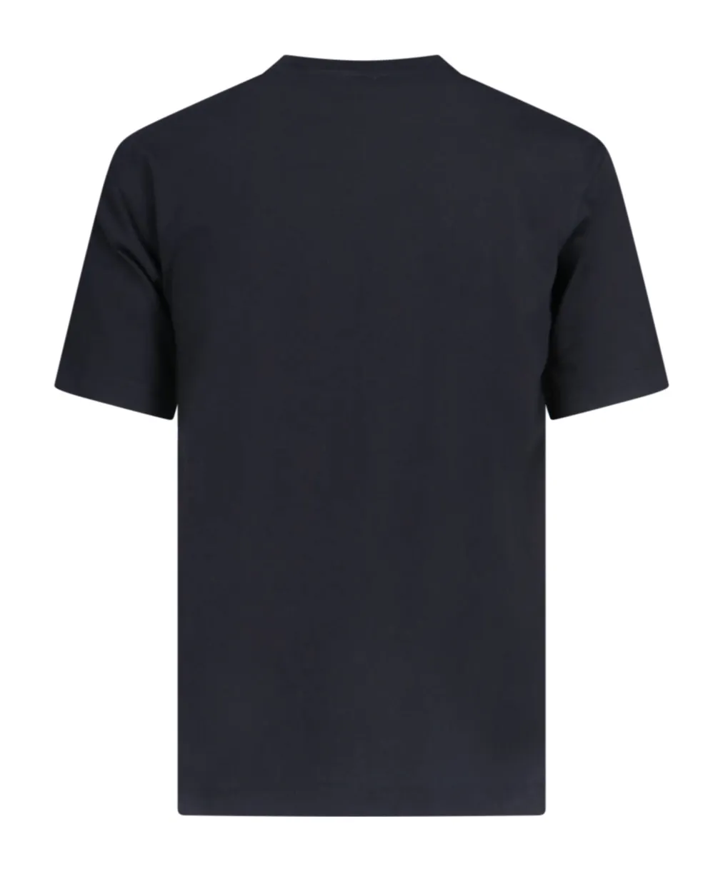 Logo Patch Crewneck T-Shirt