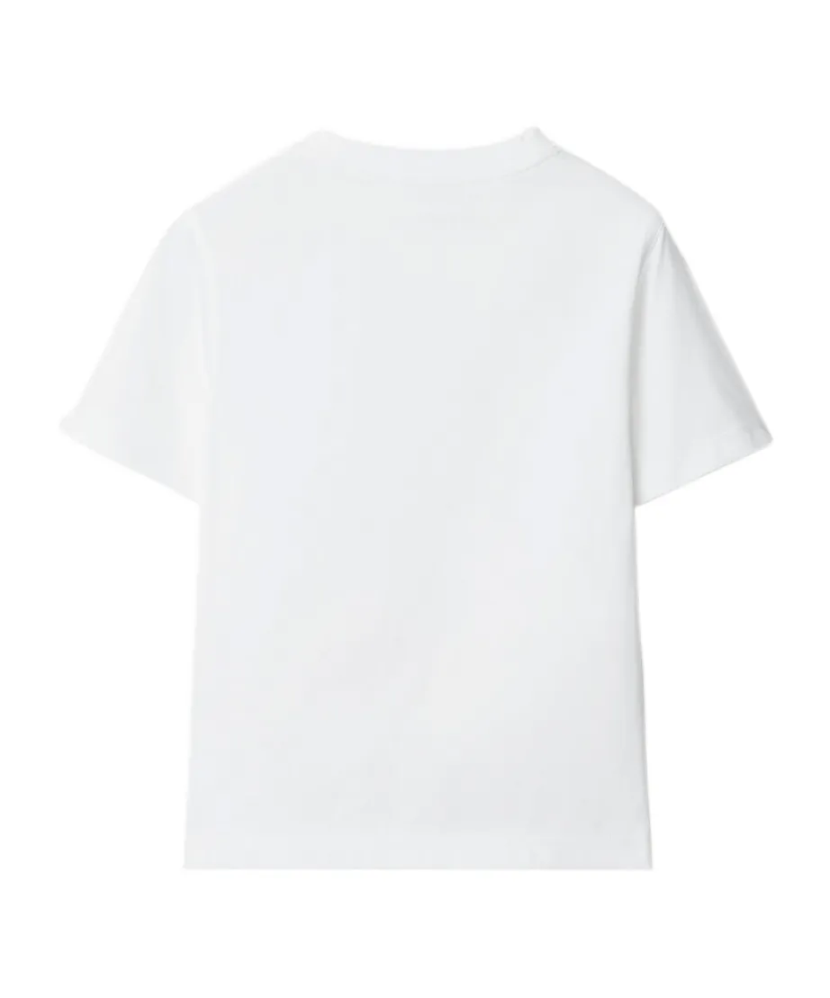 Bear-Printed Crewneck T-Shirt