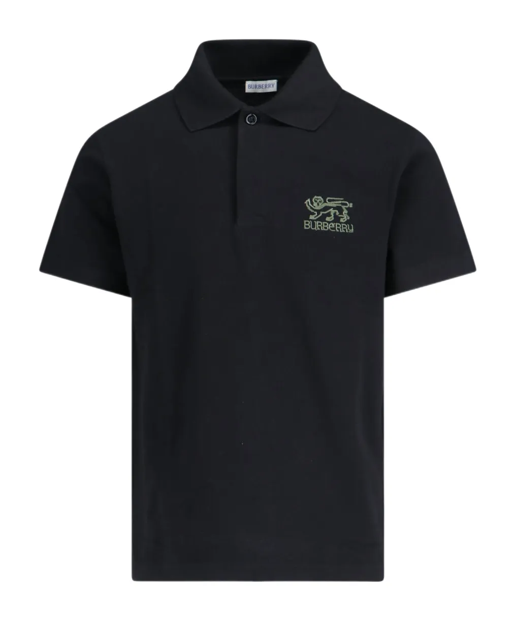 Logo Embroidered Polo Shirt