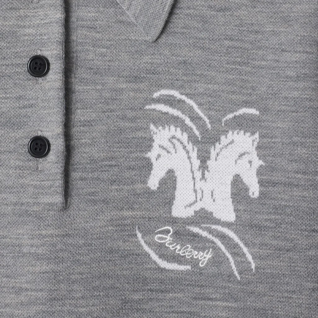 Mirrored Horse Polo Shirt