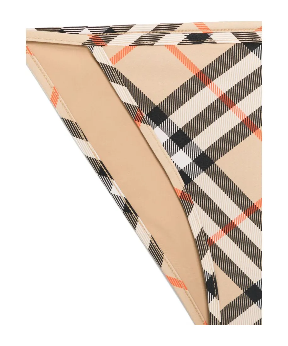 Checked Bikini Bottoms