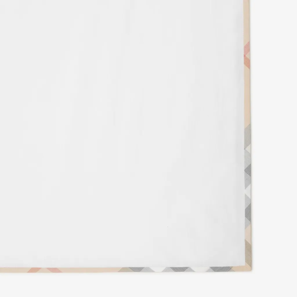 Check Bordered Blanket