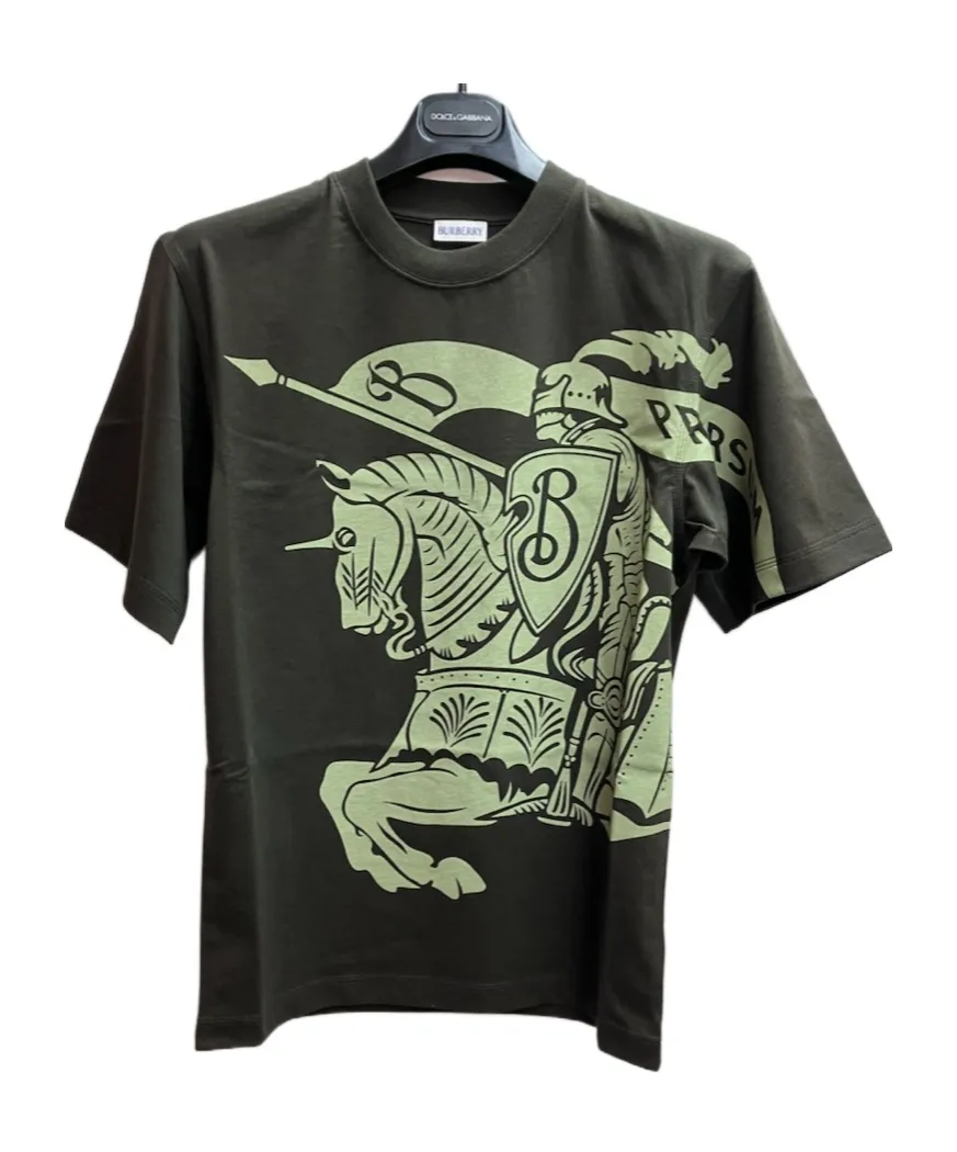 Equestrian Knight Printed Crewneck T-Shirt