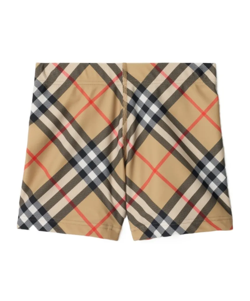 Kids Check Swim Shorts