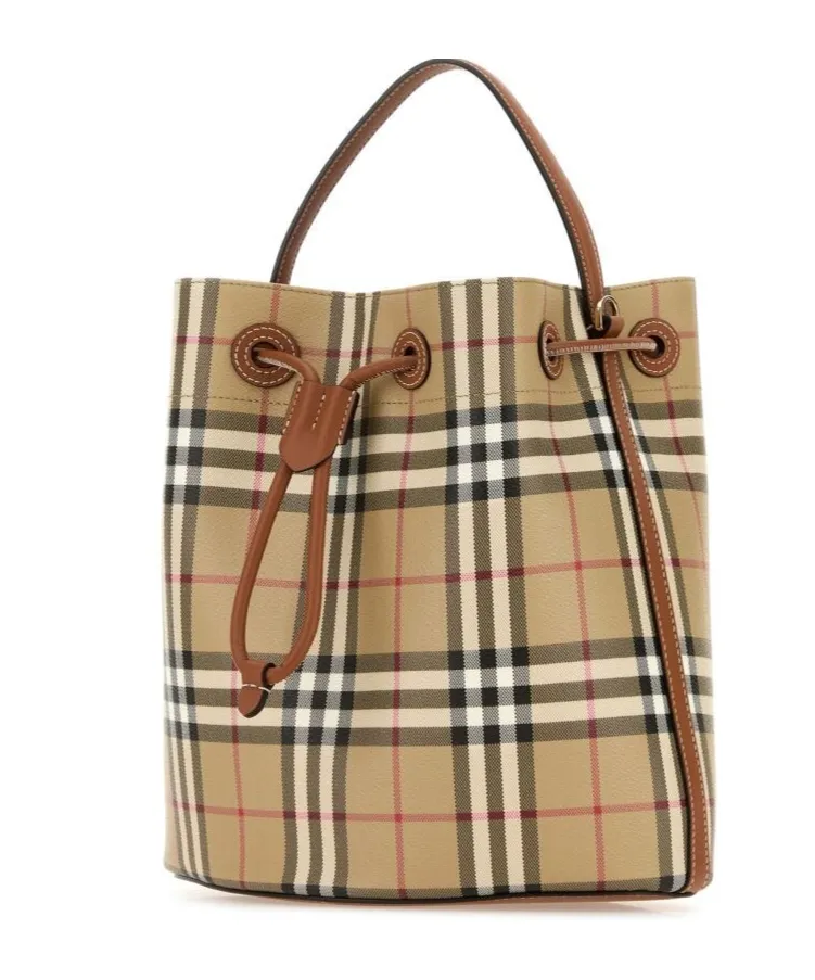 Small Drawstring Bucket Bag