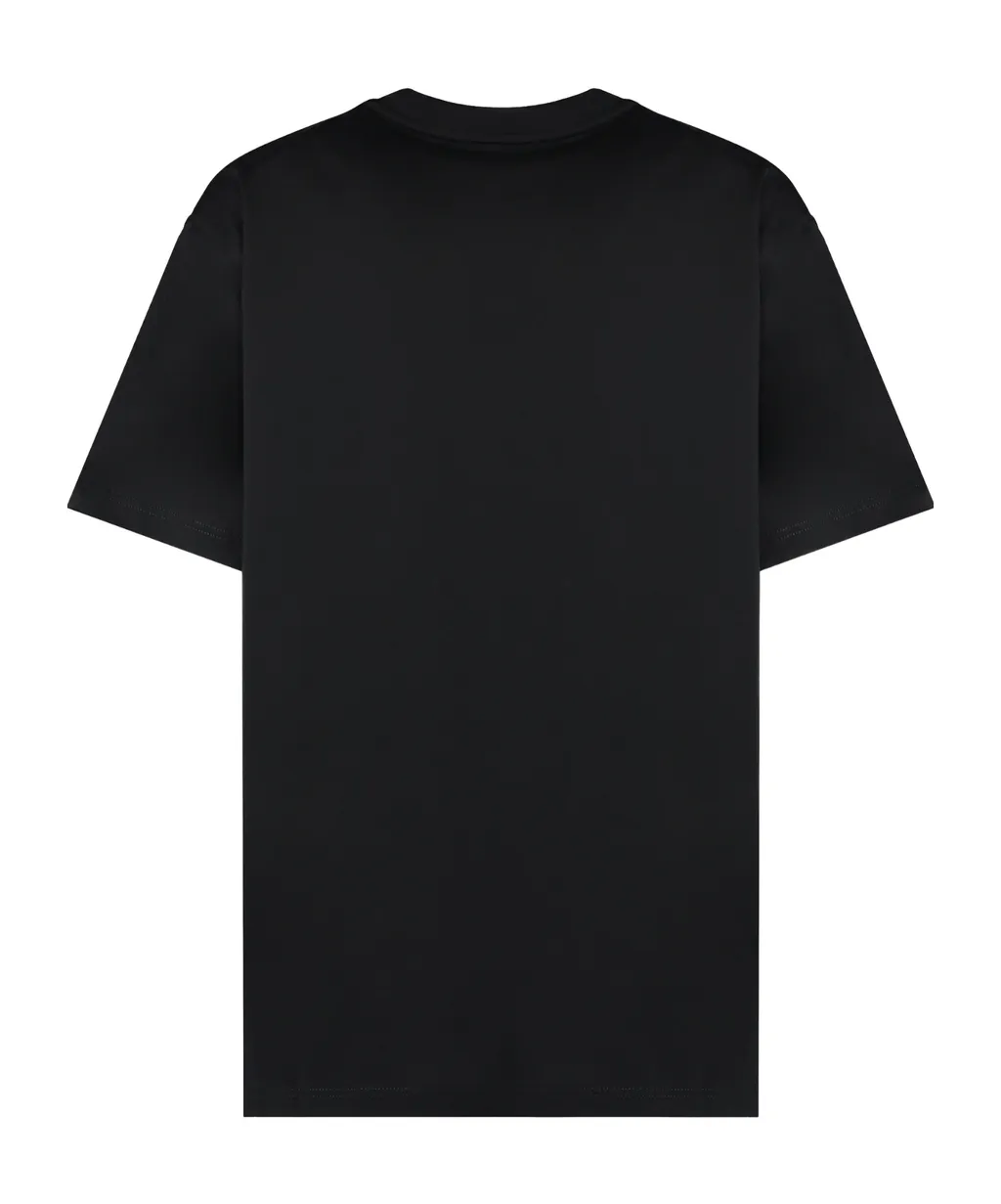 Check Pocket Crewneck T-Shirt