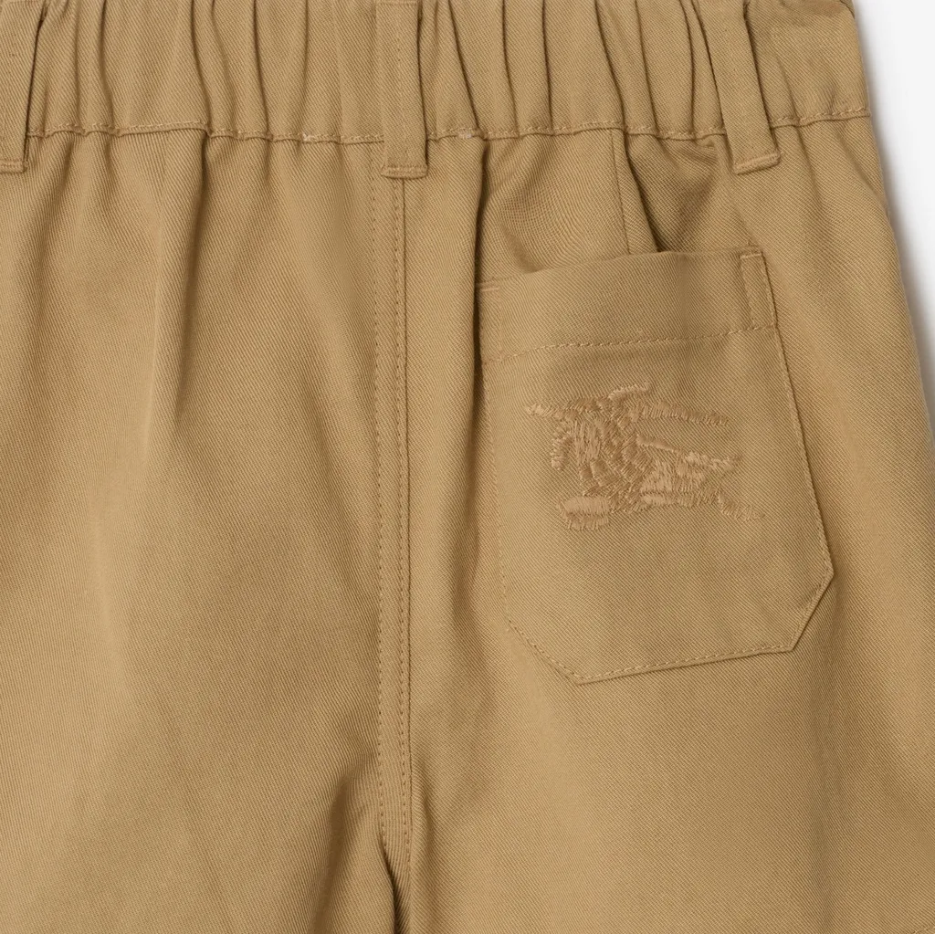 Cotton Blend Shorts