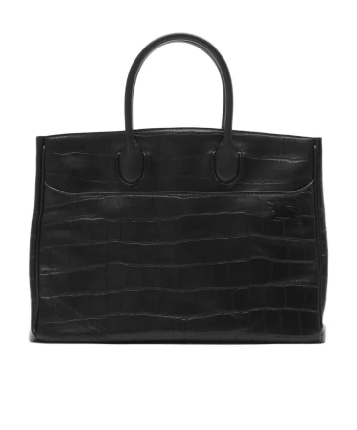 Small Rocking Horse Emboosed Tote Bag